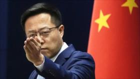 China alerta de amenazas de OTAN: “Tiene manos manchadas de sangre”