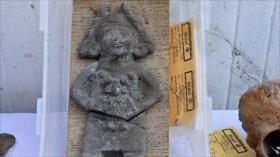 Hallan cuerpos de cuatro niños aztecas sepultados hace 500 años
