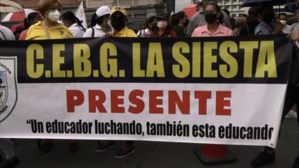 Docentes panameños critican mala gestión de Cortizo en la educación