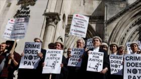 Huelga de abogados de oficio paraliza justicia penal en Reino Unido