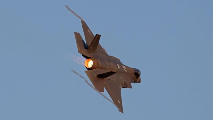 El avión de combate F-35 Lightning II de Israel, 23 de junio de 2022. (Foto: AFP)