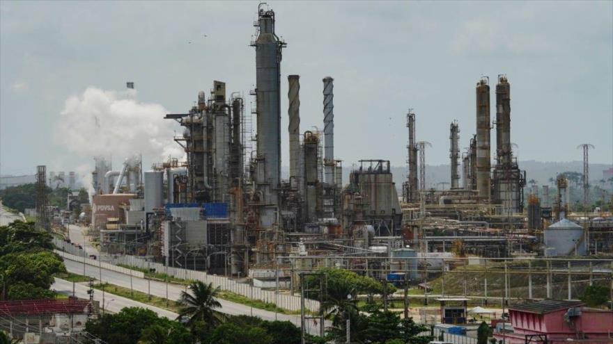 La refinería El Palito, en el norte de Venezuela, 9 de marzo de 2022. (Foto: Getty Images)