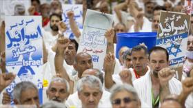 Peregrinos iraníes fustigan en Hach normalización con Israel 