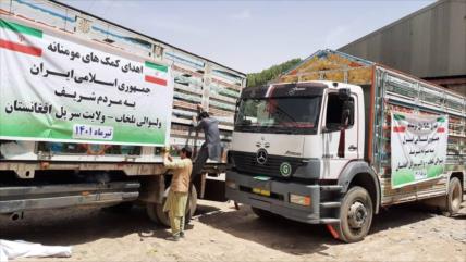 Irán envía ayuda humanitaria a familias desplazadas en Afganistán
