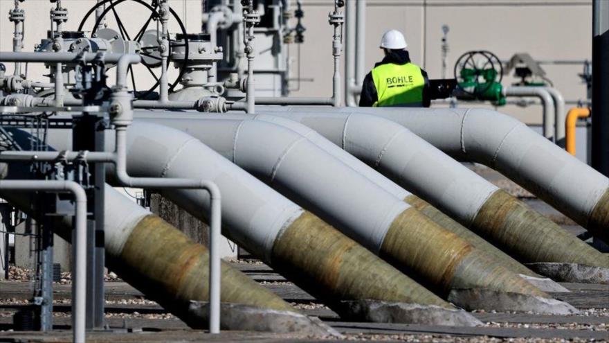 
Las tuberías en las instalaciones del gasoducto Nord Stream 1 en Lubmin, Alemania, 8 de marzo de 2022. (Foto: Reuters)
