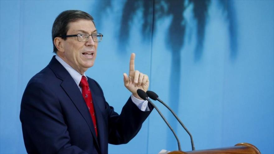 Ministro de Asuntos Exteriores de Cuba, Bruno Rodríguez.