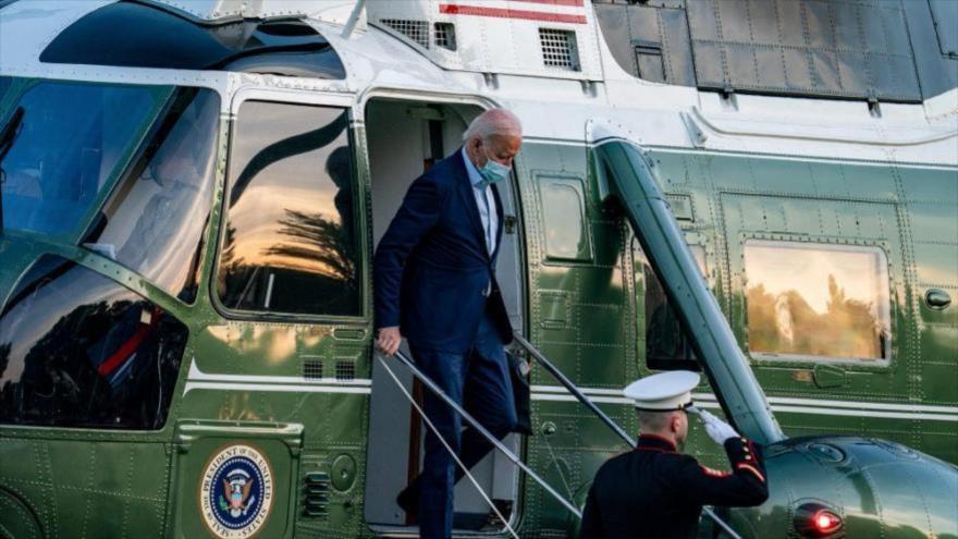 Presidente de EE.UU., Joe Biden, llega a Lewes, Delware, 8 de julio de 2022. (Foto: AFP)
