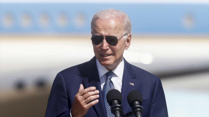 Presidente de EE.UU., Joe Biden, en Tel Aviv, 13 de julio de 2022. (Foto: Getty Images) 
