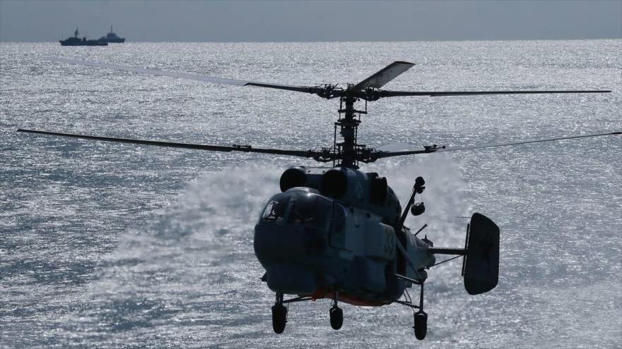 Un helicóptero ruso Kamov Ka-27. (Foto: TASS)