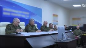 Shoigu visita tropas y ordena intensificar operaciones en Ucrania