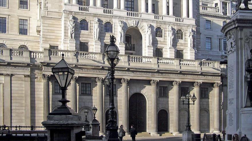 Edificio del Banco de Inglaterra, Londres, capital del Reino Unido.