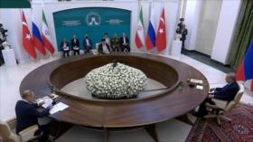 Arranca cumbre trilateral entre Irán, Rusia y Turquía sobre Siria