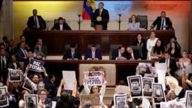 Día histórico en Colombia: Congreso abuchea al “mentiroso” Duque