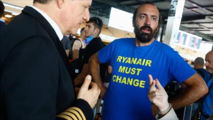 Toma tierra la mayor aerolínea europea por huelgas expansivas 
