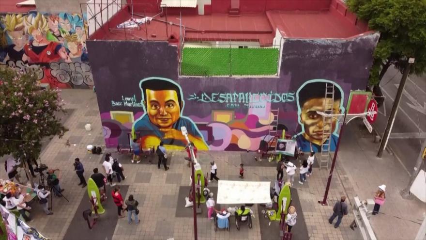 Ni uno más: Recurren al arte en México en rechazo a desapariciones