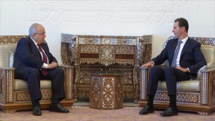 El canciller argelino realiza una visita oficial a Siria
