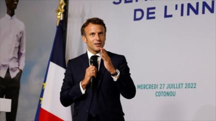 Francia se muestra preocupada por la influencia de Rusia en África