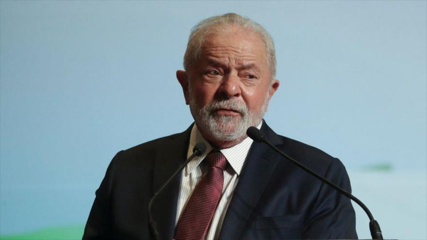 El expresidente brasileño, Luiz Inácio Lula da Silva, durante un evento, México, 2 de marzo de 2022. (Foto: Reuters)
