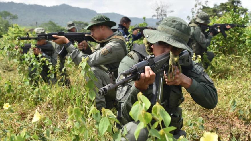 Las fuerzas venezolanas incautan drogas del grupo narcotráfico TANCOL, Zulia, 28 de julio de 2022. 