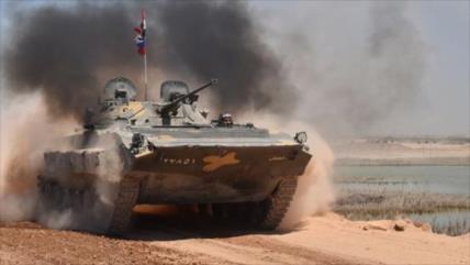 Vídeo: Fuerzas sirias y rusas simulan batalla real en maniobra táctica