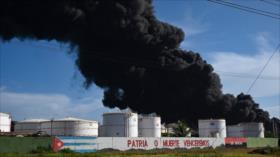 Incendio en tanques de crudo deja un muerto y 121 heridos en Cuba