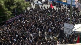 Millones de musulmanes iraníes recuerdan el Día de Ashura