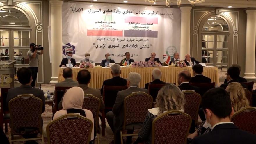 Irán y Siria, decididos a desarrollar relaciones en diversos campos