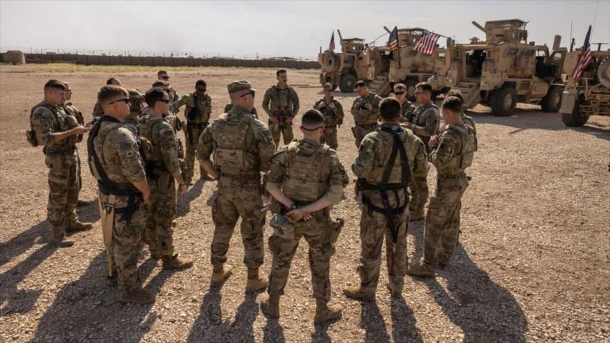 Soldados del Ejército de EE.UU. en el noreste de Siria, 25 de mayo de 2021. (Foto: Getty Images)