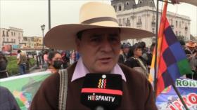 Indígenas peruanos realizan Marcha Nacional Agraria