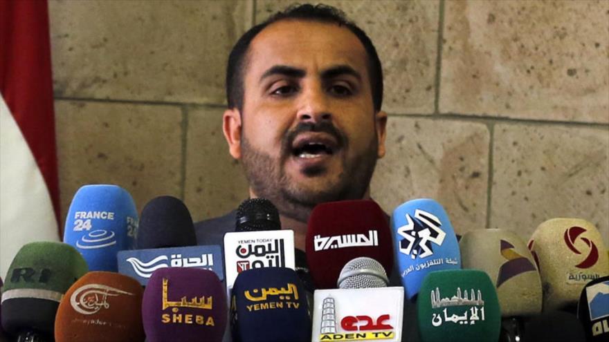 Portavoz del movimiento popular yemení Ansarolá, Muhamad Abdel Salam.