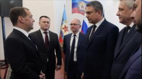 Putin envía a Medvédev a Lugansk para reunirse con líderes de Donbás