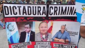 Ciudadanos guatemaltecos protestan contra la corrupción
