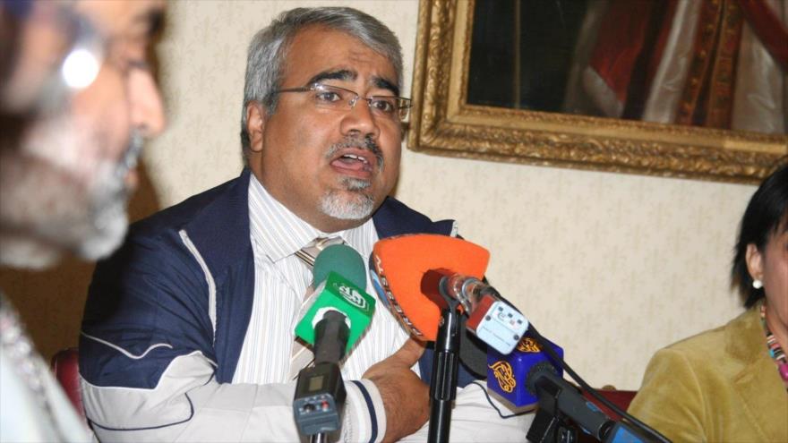 El activista bareiní Abdulyalil al-Sigace.