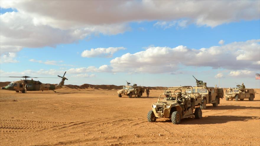 La base militar estadounidense de Al-Tanf, en el sureste de Siria.