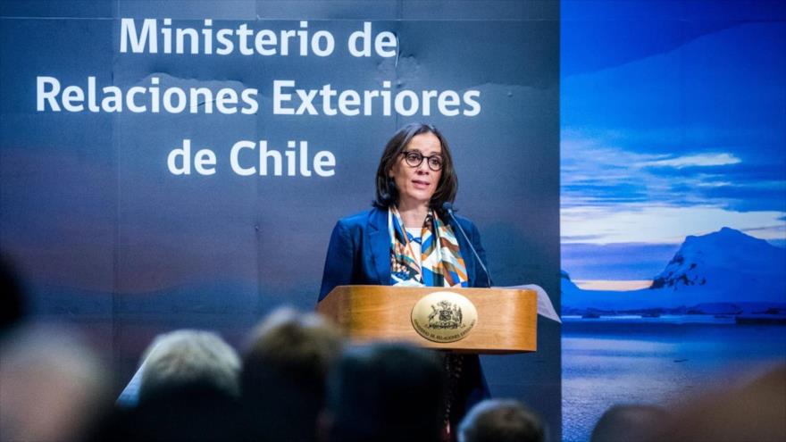 La ministra de Asuntos Exteriores de Chile, Antonia Urrejola.