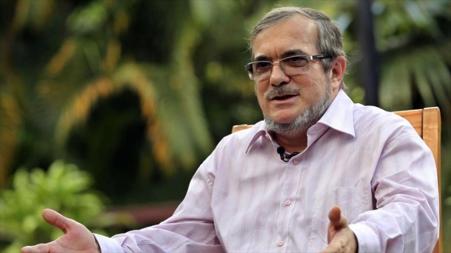 El excomandante de la desmovilizada guerrilla de las FARC, Rodrigo Londoño, alias Timochenko.