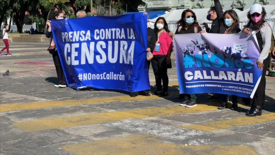 Sigue en Guatemala acoso sistemático contra periodistas	