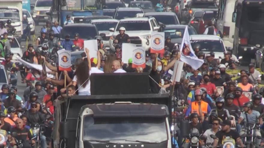 Los venezolanos exigen la libertad del diplomático, Alex Saab