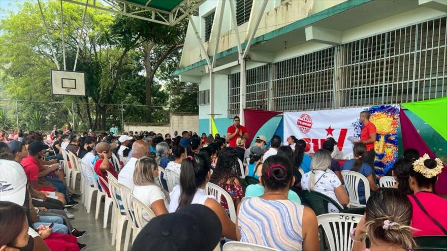 Reunión de 400 propulsores del Partido Socialista Unido de Venezuela (PSUV), en el municipio Santos Michelena del estado Aragua, 18 de agosto de 2022.