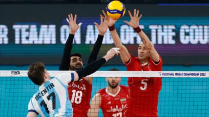 Irán vence a Argentina en el Campeonato Mundial de Vóleibol 2022