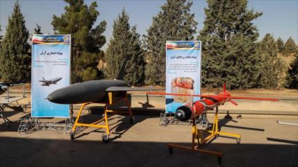 Irán presenta nuevo dron de combate para ataques de alta precisión