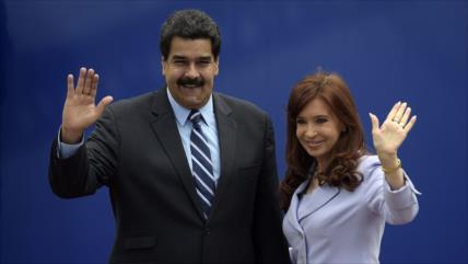 Maduro apoya a CFK “principal centinela de soberanía” argentina