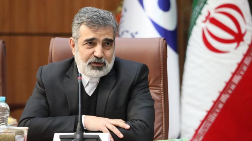 Portavoz de la Organización de Energía Atómica de Irán (OEAI), Behruz Kamalvandi.