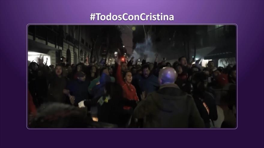 Apoyo a Cristina Fernandéz ante acusaciones de corrupción | Etiquetaje