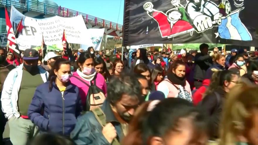 Argentinos vuelven a las calles por alta inflación que azota el país