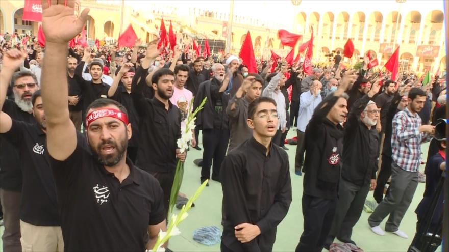 Se celebra en Irán ceremonia de despedida a peregrinos de Arbaín 