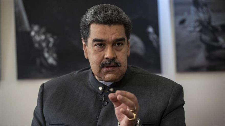 El presidente de Venezuela, Nicolás Maduro, habla durante una entrevista en Ankara, Turquía, 8 de junio de 2022. (Foto: Getty images)