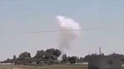Atacan con misiles una base de EEUU en un campo petrolero sirio
