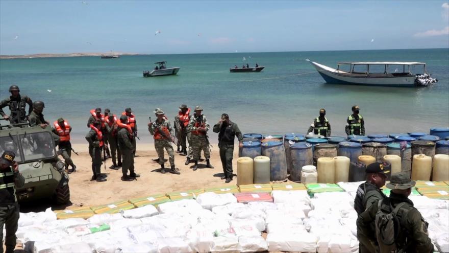 El Caribe venezolano tiene récord de incautación de drogas