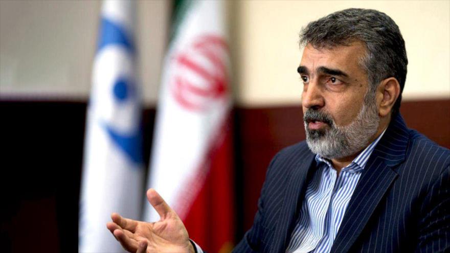 El portavoz de la Organización de Energía Atómica de Irán (OEAI), Behruz Kamalvandi.